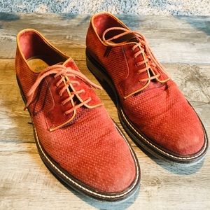 Brimarts Suede Lace-up Men’s Shoes
